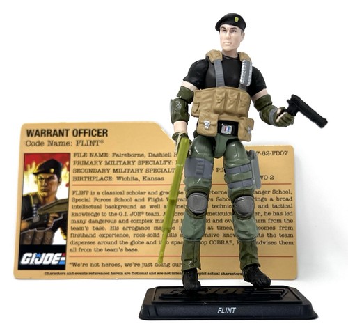 Joe resolute flint - g.i., (9cm