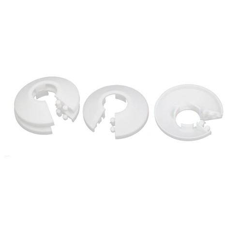 Flangia parete plastica - in,
