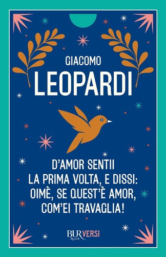 Libri giacomo leopardi - giacomo,