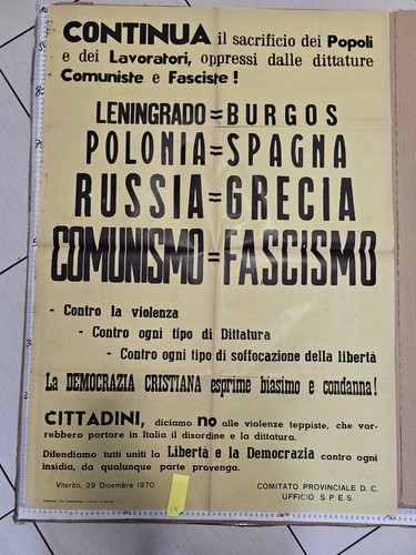 Manifesto politica democrazia - politica,