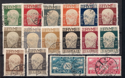 Fiume 1920 effigie g - 1920,