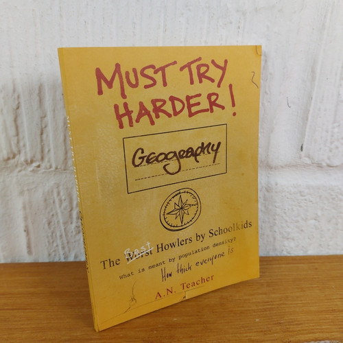Must try harder - geography, —