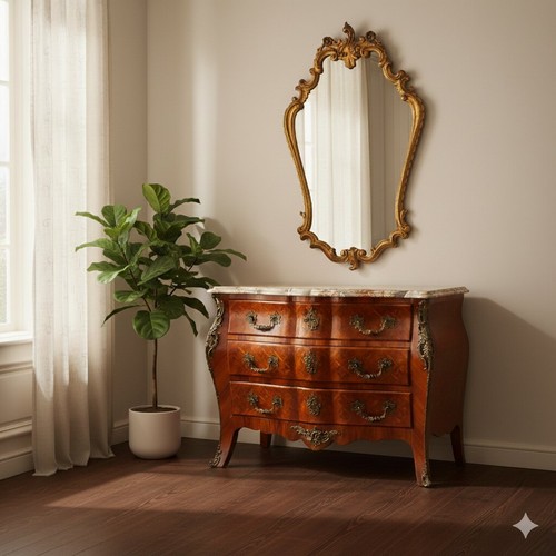 Specchio antico legno - specchio,