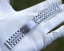 Cinturino orologio Sicura chicchi di riso acciaio 20mm vintage