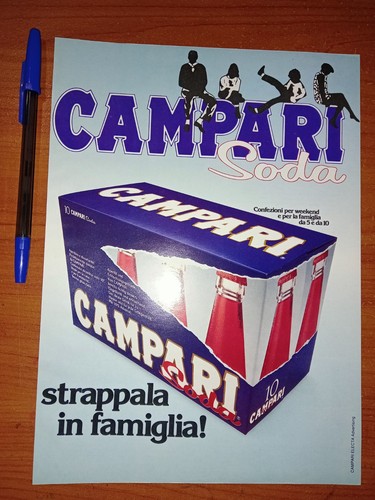 Pubblicità campari soda - pubblicità,,