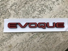 Scritta range rover evoque - range,