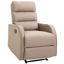 HOMCOM Poltrona in Pelle PU