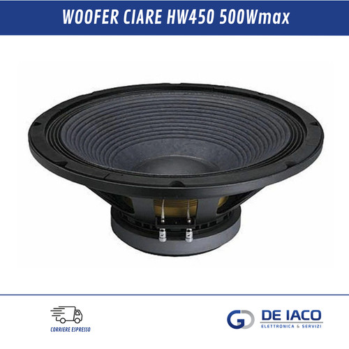 Woofer ciare hw450 potenza - ciare,