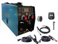 Saldatrice filo continuo 300A MIG-MMA-IGBT INVERTER NO GAS + elettrodo 07610