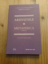 METAFISICA di ARISTOTELE ed