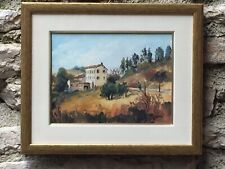 Marino Rossini, olio su tela