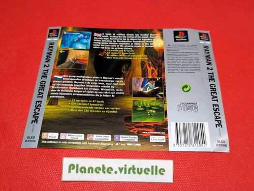 Jaquette rayman sony - sony, ps1