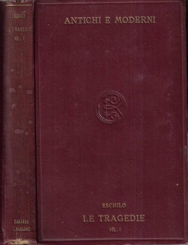 Tragedie vol eschilo - .,