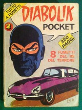 DIABOLIK POCKET n. 2 , 8 fumetti - Ed. Gino Sansoni (1974)