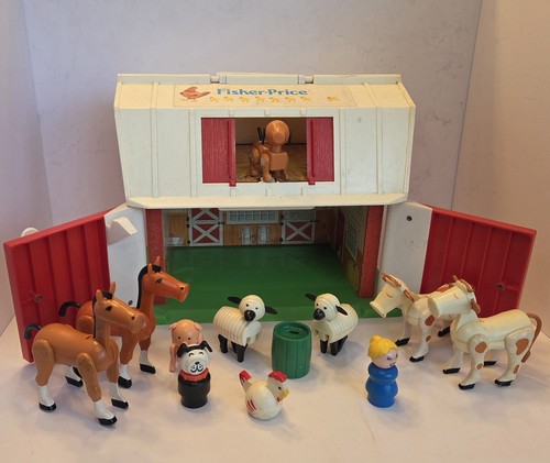 Fisher price barn farm moo - barn,