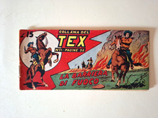 Tex Striscia Originale Prima Serie N.34 La Barriera Di Fuoco