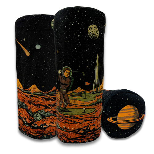 Sunfish space golfer barrel - space,
