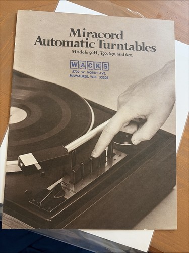 Giradischi automatici miracord - giradischi,