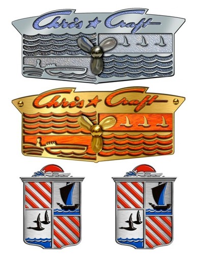 Chris craft vintage crest - vintage,