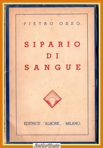 Sipario sangue pietro - sangue,