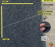 Moquette Acustica auto al metro GRIGIO Antracite pianale rivestimenti tessuto in