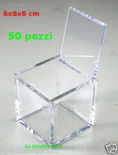 50 SCATOLA PLEXIGLASS