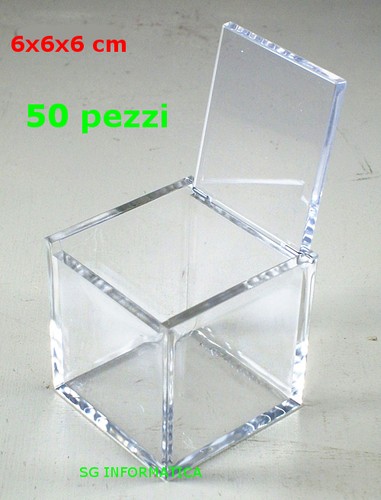 Scatola plexiglass - 50,