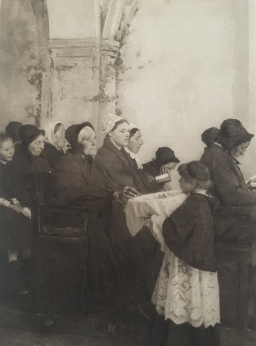 Stampa antica dagnan bouveret - stampa, dagnan-bouveret