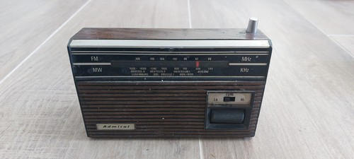 Admiral transistor radio - admiral,