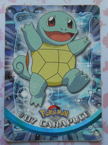 Carapuce topps tv - carapuce, #07