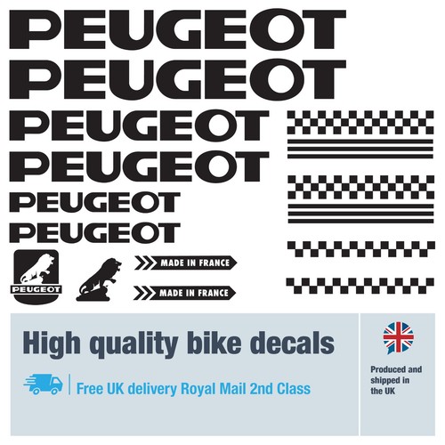 Peugeot classic decalcomanie - 2,