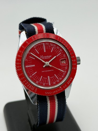 Lucerne diver vintage red new - lucerne,