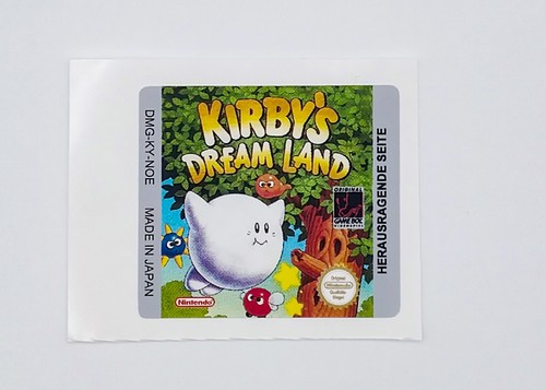 Gameboy kirby dream land - kirby's,