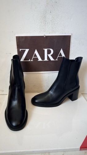 Stivali zara chelsea pelle - zara, in