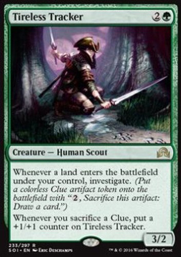 Mtg tireless tracker played - mtg,