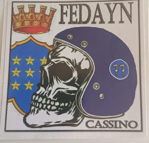 Fedayn cassino adesivo - fedayn,