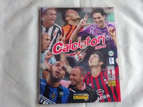 Panini calciatori 2005 - panini,