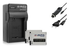 Caricabatteria + 2x Batterie