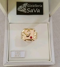 Anello in Oro Giallo 750 18 Kt