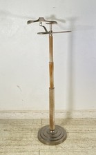 SERVOMUTO ANNI 70 DESIGN APPENDIABITI METALLO CAMOSCIO ATTACCAPANNI VINTAGE