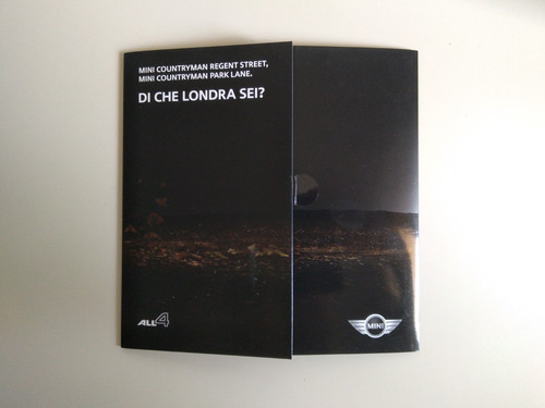 Depliant brochure mini - depliant,