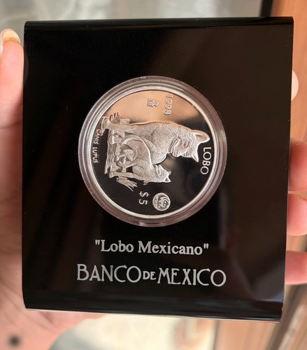Messico oncia 1998 lobo - messico,