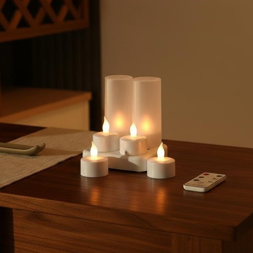 Candele elettriche con - candele,