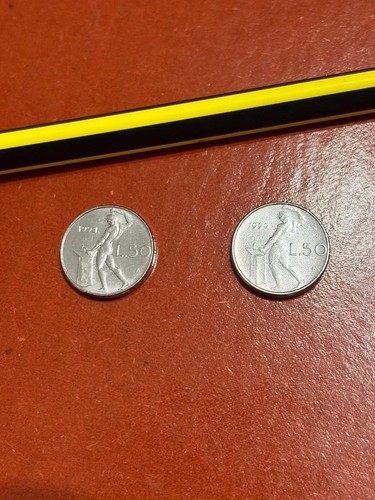 Moneta lire 1990 - moneta, 50