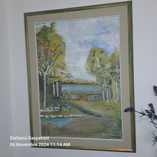 DIPINTO  PAESAGGIO  OLIO  SU