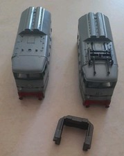 LIMA HO Fs Coppia CASSE RICAMBIO LOCOMOTORE E646 + SOFFIETTO TRENINO ANNI 60 