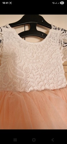 Vestito bambino zoya bianco - vestito,