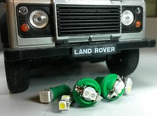 Kit Strumentazione Land Rover Defender LED Cruscotto Verde Luminoso SMD Speedo 90/110 TD5