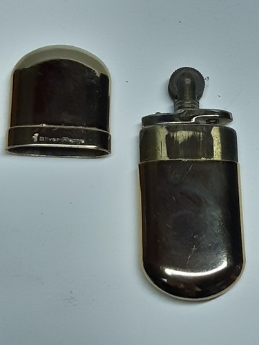 Accendino vintage silver flame - accendino,