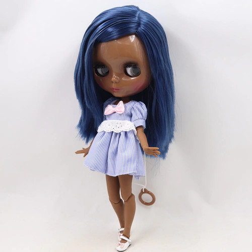 Bambola blythe nuda super nera - super,
